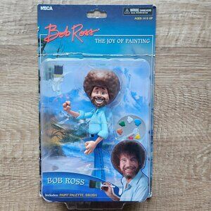 Bob Ross NECA Action Figure | The Joy of Painting Collectible Toy